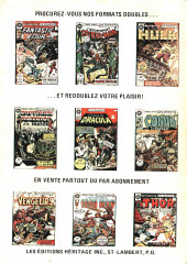 Verso de L'invincible Iron Man (Éditions Héritage) -5354- A la merci du Mandarin !