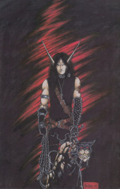 Verso de Poison Elves (1995) -2- Children of the Dust; (Sanctuary Book One: Deathmonks - Chapter Two)