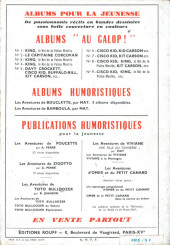 Verso de Omer et du petit Canard (Les aventures d') -Rec01- Album N°1 (1, 2, 3)