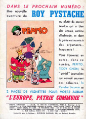 Verso de Pepito (1re Série - SAGE) -184- La Belle et le bras dormant
