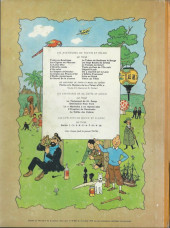 Verso de Tintin (Historique) -14B32- Le temple du soleil