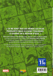Verso de Super Heroes Collection -7- Les gardiens de la galaxie