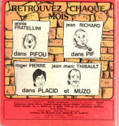 Verso de Pifou (Poche) -40- Animé par Annie Fratellini