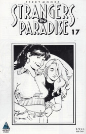 Verso de Strangers in Paradise (1996) -16VC- Princess Warrior