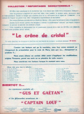 Verso de Big Bill le casseur -29- L'hidalgo tragique