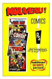Verso de L'invincible Iron Man (Éditions Héritage) -1- La furie infernale!
