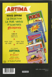 Verso de Cosmos (1re série - Artima) -INT2- Volume 2 - numéros 12 à 21