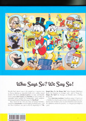 Verso de Walt Disney Uncle Scrooge and Donald Duck (2014) -INTHC09- The Three Caballeros Ride Again