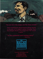Verso de The ballad of Doctor Richardson - The Ballad of Doctor Richardson (Fifth Year Edition)