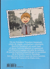 Verso de Quentin Roosevelt - Une étoile américaine dans le ciel de France