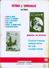 Verso de Spider, el hombre araña (The Spider - Vértice 1968) -8- Un granuja sorprendente