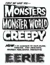 Verso de Eerie (Warren Publishing - 1965) -1- Ashcan - one shot