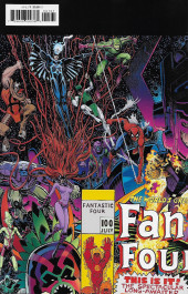 Verso de Fantastic Four Vol.6 (2018) -1N- Fourever Part One