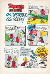 Verso de Dennis la malice (1e Série - SFPI) (1962) -23- Les anges bleus