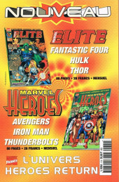 Verso de Marvel Heroes Hors Série (1re série) -1- Captain Marvel: Premier contact