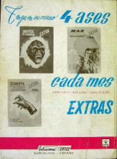 Verso de Kelly ojo magico Extra (Vértice - 1967) -1- El ojo de Zoltec