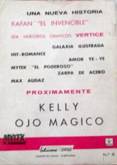 Verso de Mytek el poderoso (Vértice - 1965) -6- Kafán el invencible