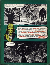 Verso de Creepy (Warren Publishing - 1964) -5- Issue # 5