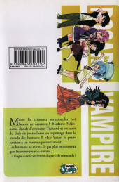 Verso de Rosario+Vampire -4a- La colline aux sorcières