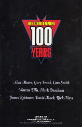 Verso de Vampirella/Dracula: The Centennial (1997) - Vampirella/Dracula: The Centennial