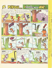 Verso de Pifou -RR02- Pifou - les rois du rire n°2