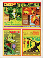 Verso de Creepy (Warren Publishing - 1964) -52- Issue # 52