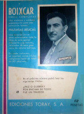 Verso de Boixcar, obras completas (Toray - 1965) -49- Horas de angustia