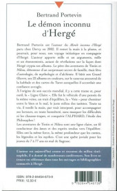 Verso de (AUT) Hergé -a2011- Le démon inconnu d'Hergé (ou le génie de Georges Remi)
