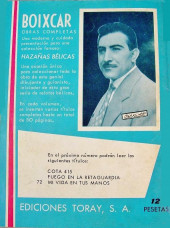 Verso de Boixcar, obras completas (Toray - 1965) -72- Morir es fácil