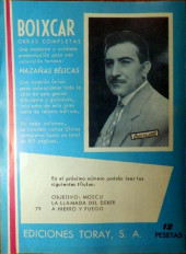 Verso de Boixcar, obras completas (Toray - 1965) -79- Rozando la muerte