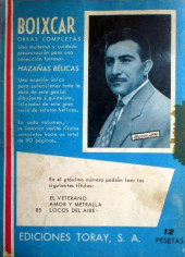 Verso de Boixcar, obras completas (Toray - 1965) -85- Aventura imprevista
