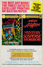 Verso de The masterworks Series of Great Comic Book Artists -2- Shining Knight and Other Tales