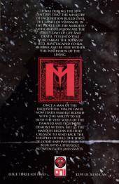 Verso de The marquis: Danse Macabre (2000) -5- The Marquis: Danse Macabre #5