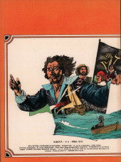 Verso de La reine des Caraïbes