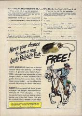 Verso de The lone Ranger (Dell - 1948) -80- Issue # 80