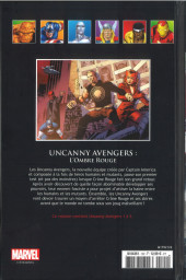 Verso de Marvel Comics : La collection (Hachette) -12285- Uncanny Avengers - L'Ombre Rouge