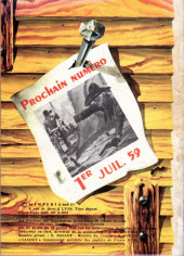 Verso de Hopalong Cassidy (puis Cassidy) (Impéria) -160- Spots shériff-adjoint...