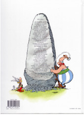 Verso de Astérix (Hachette) -3c2016- Astérix et les Goths
