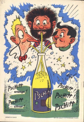 Verso de Les pieds Nickelés (3e série) (1946-1988) -37- Les Pieds Nickelés rois du pétrole