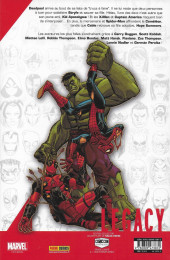 Verso de Marvel Legacy - Deadpool (Marvel France - 2018) -5TL- Ex-Man