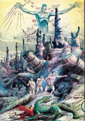 Verso de The first Kingdom (1974) -2- Book Two: Adieaum The Bringer of Life