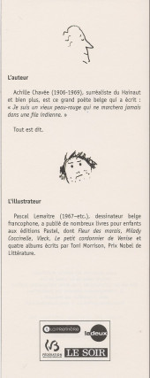 Verso de (AUT) Lemaître - Être bon