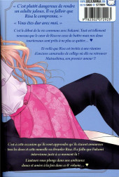 Verso de Coffee & Vanilla -6- Tome 6