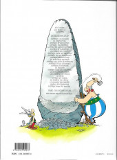 Verso de Astérix (Hachette) -7a2004- Le combat des chefs