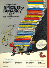 Verso de Spirou et Fantasio -7b1977/01- Le dictateur et le champignon