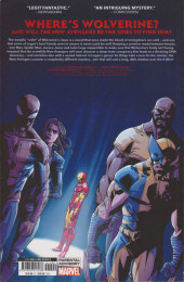 Verso de Hunt For Wolverine: Adamantium Agenda (2018) -INT- The Adamantium Agenda