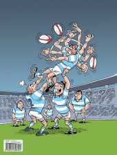 Verso de Les fous furieux du rugby -1- Tome 1