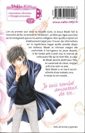 Verso de Tant qu'il est encore temps (je t'aimerai) -1- Tome 1