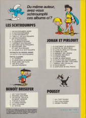 Verso de Johan et Pirlouit -9c1981- La flûte à six schtroumpfs