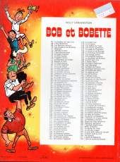 Verso de Bob et Bobette (3e Série Rouge) -134b1980- L'oiseau blanc